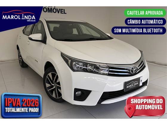 TOYOTA COROLLA 1.8 GLI UPPER 16V FLEX 4P AUTOMÁTICO TOYOTA COROLLA 1.8 GLI UPPER 16V FLEX 4P AUTOMÁTICO